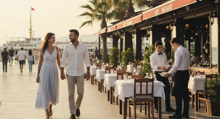 Büyükada İskeleden Yürüyerek Ulaşılabilen Modern Bir Meyhane Deneyimi